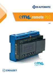 OEM Automatic em4 remote plc crouzet