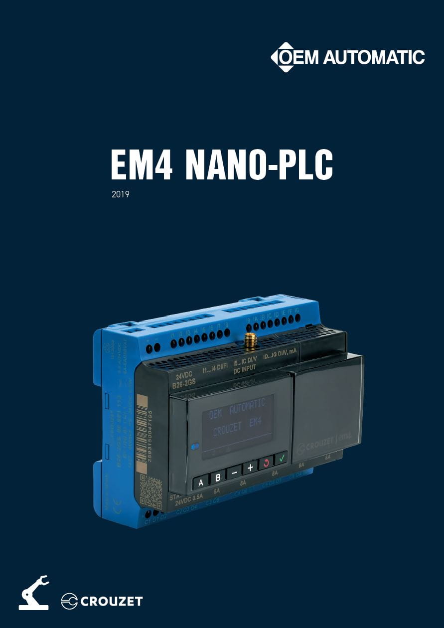Crouzet Nano PLC em4