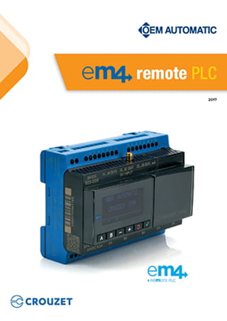 OEM Automatic em4 remote plc crouzet