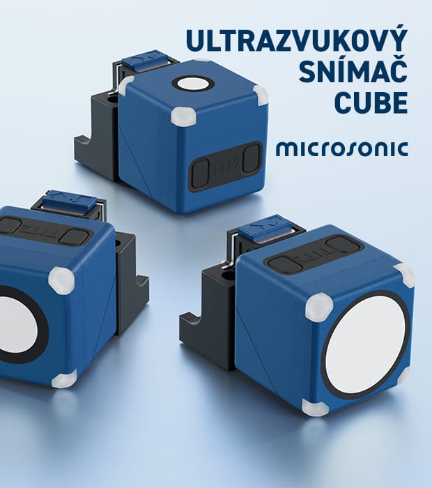 Microsonic ultrazvukovy snimace cube