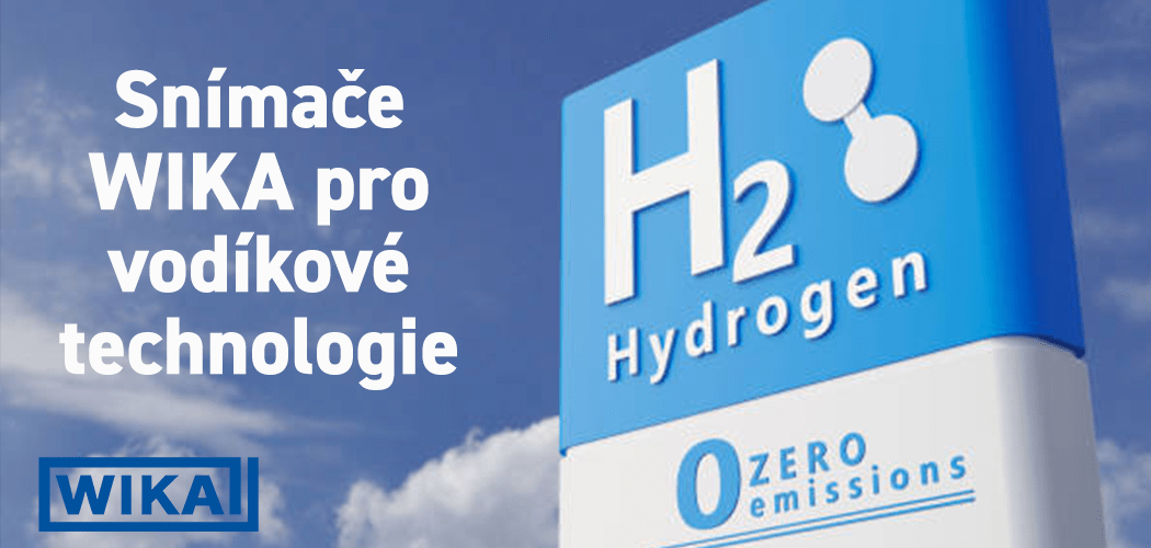 Snímače WIKA pro vodíkové technologie
