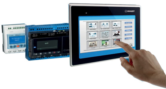 crouzet touch hmi pro plc millenium3 em4