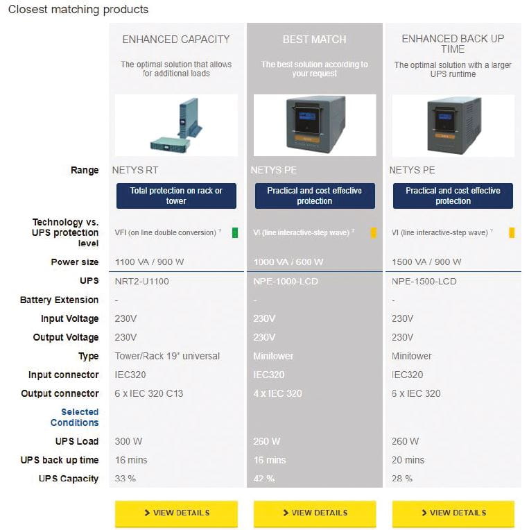 Socomec ups selector