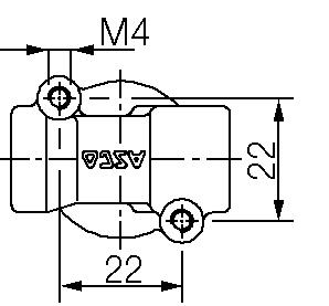 2/2 proportionality valve 1/4"-dimension drawing