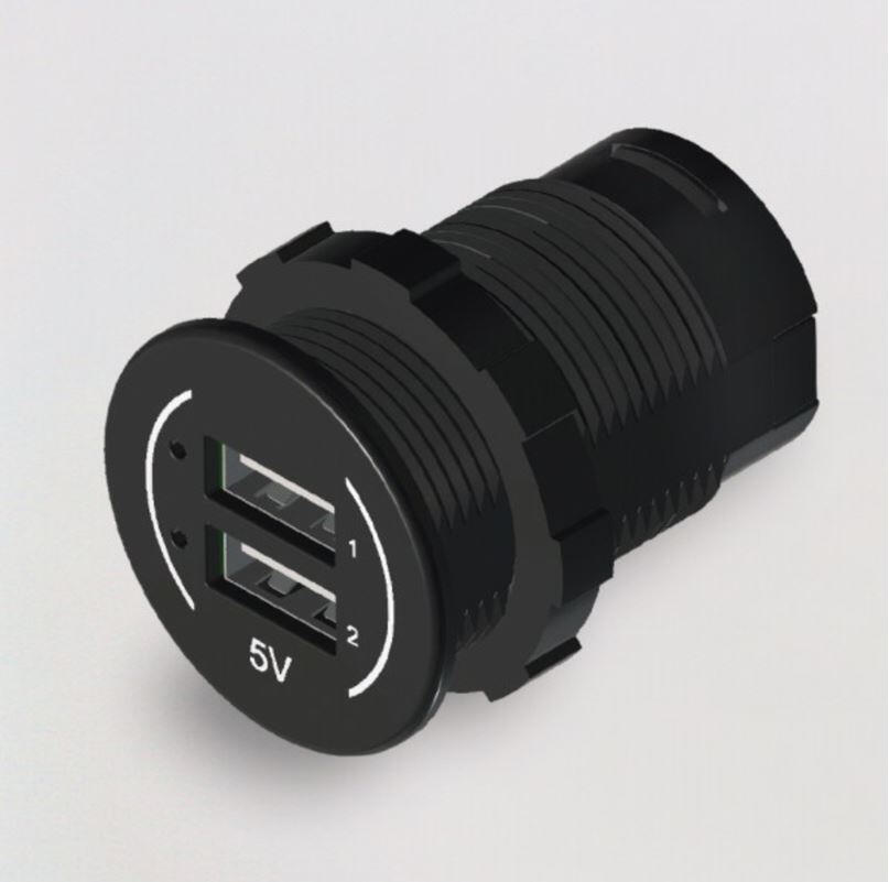 819005 - NG-9005 DC 24V 2x USB-A