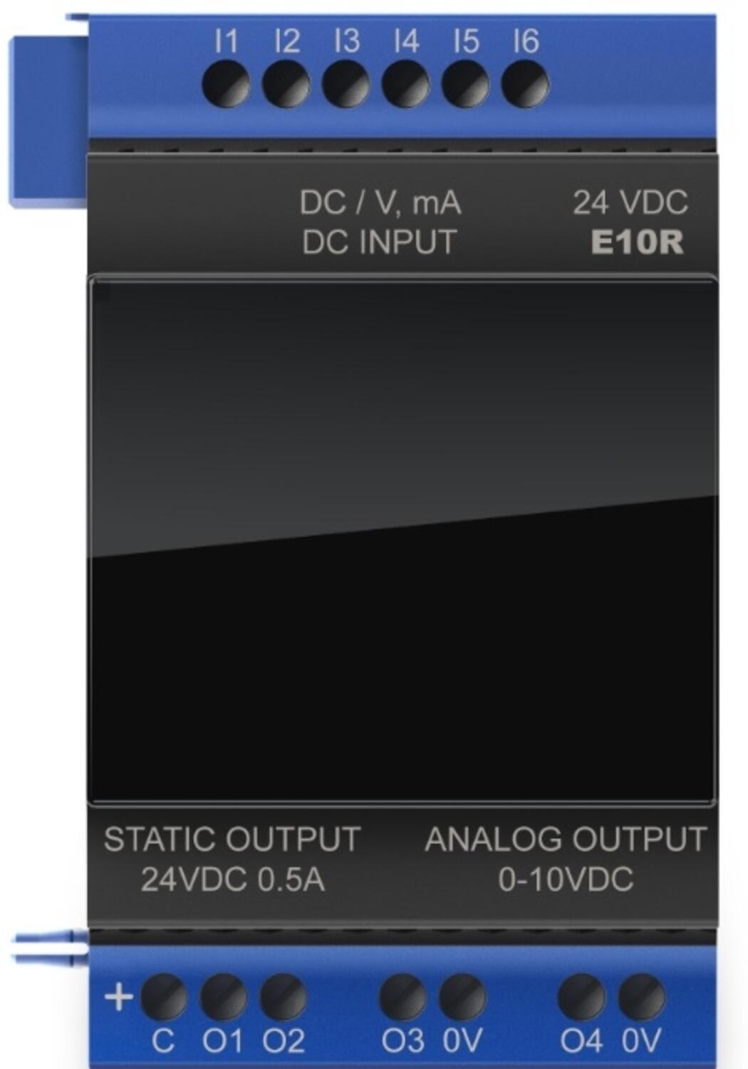 88982113 - em4 Digital E10R, Rozšírení 6 dig./analo. vstupy + 4 relé výstupy