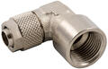 Angle connection, internal tap