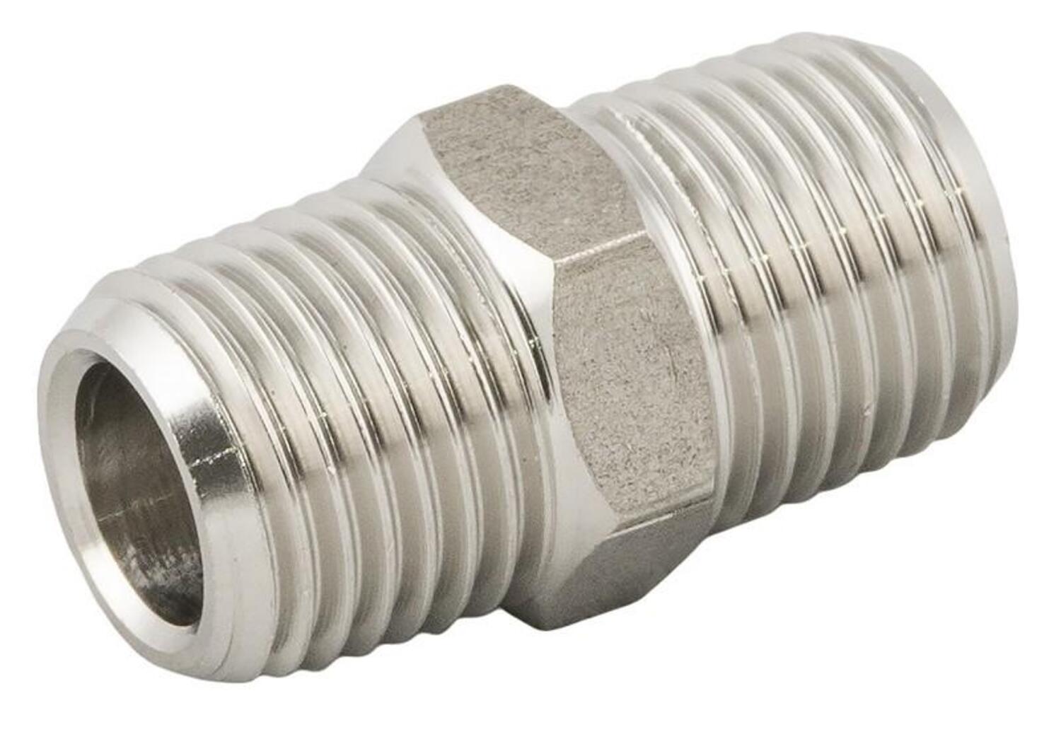 Barrel nipple, conic tap