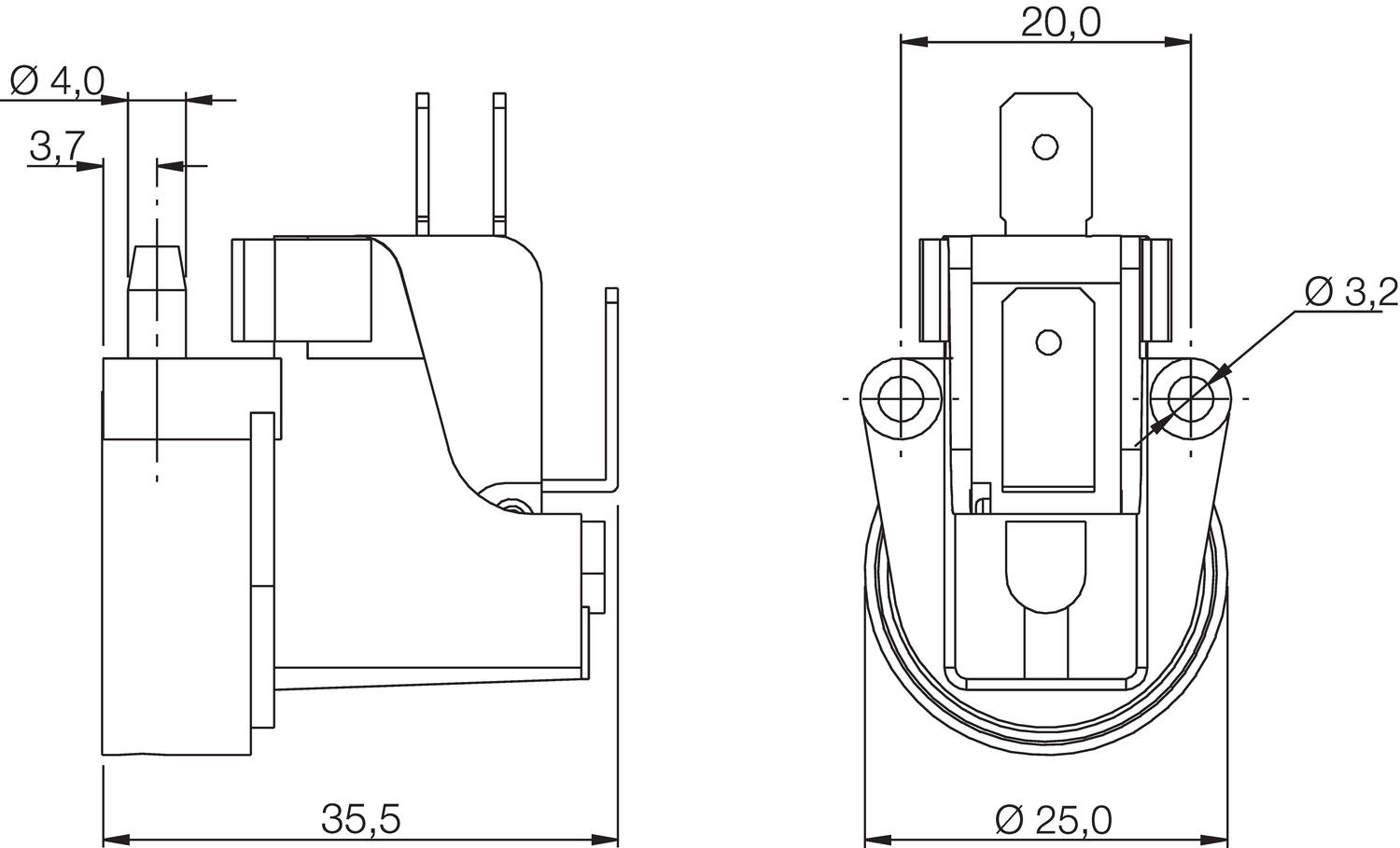 Compact airbreak circuit-breaker 