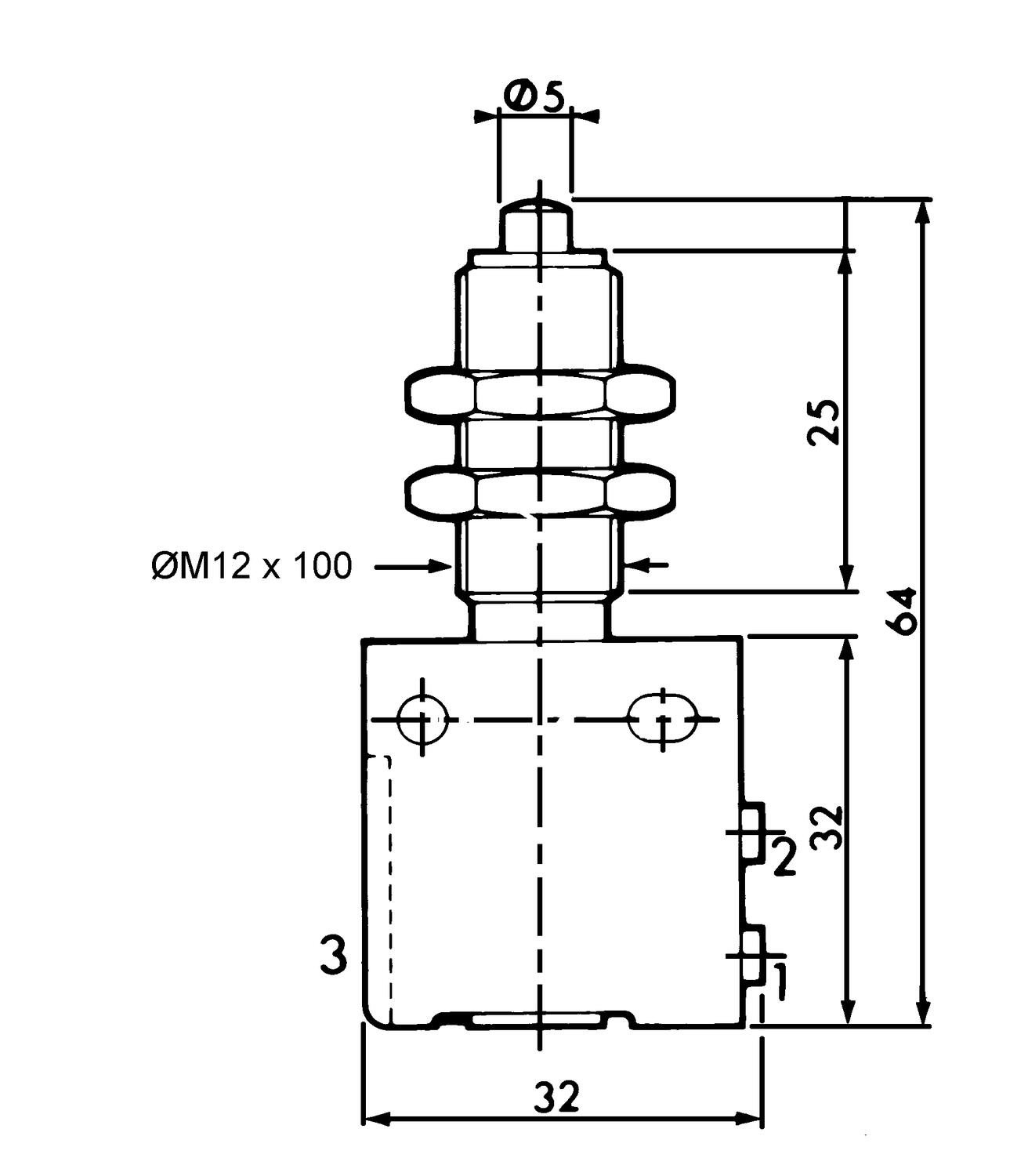 Dimension plunger/panel montage