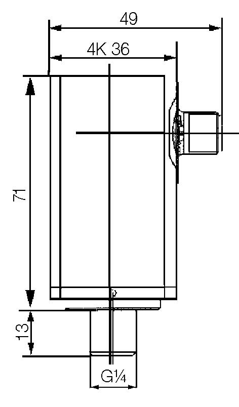 Dimensions. Model 3141.