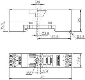 Dimensions drawing to S-10M