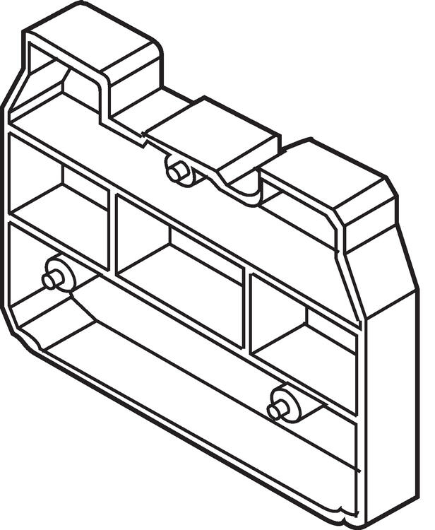 Drawing on endplate (kit)