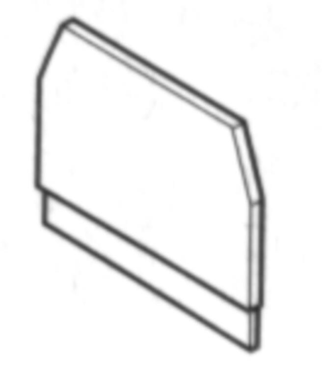 Drawing on endplate to fuse strip and heavy duty switch terminal block + ground blocks