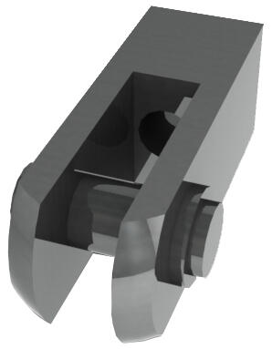 Forksocket CIX fore rustless cylinders