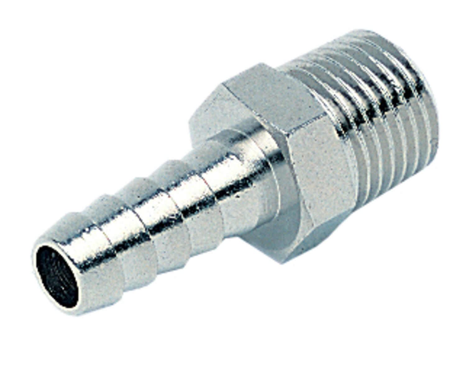 Hose nipple, conic tap