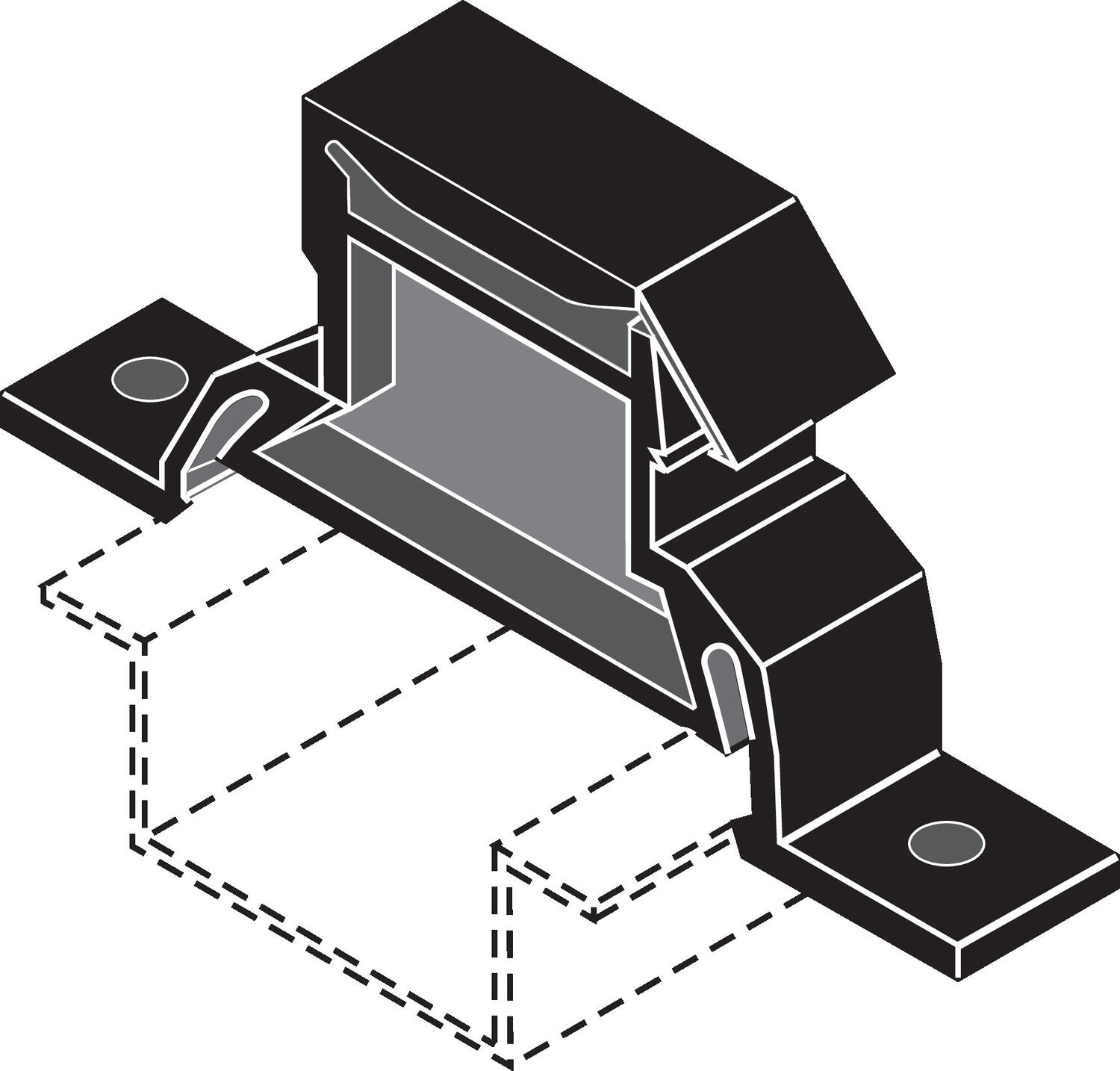 Illustration on busbar holder