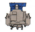 Illustration on fuse strip and heavy duty switch terminal block screw-screw
