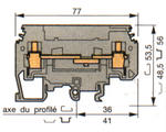 Illustration on heavy duty switch terminal block,  current transfomer circuits