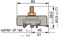 Illustration on power cable block, type I