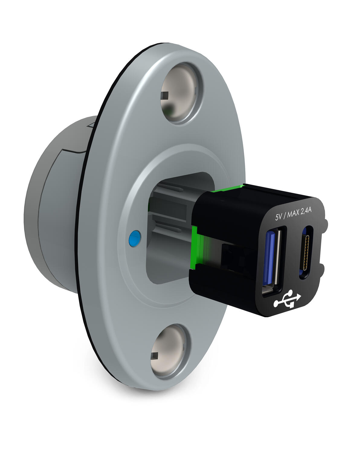 Jednoduchost zapojení USB nabíjecky