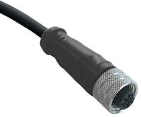 M12, ingjuten kabel, rak hona