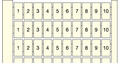 Markers for row blocks