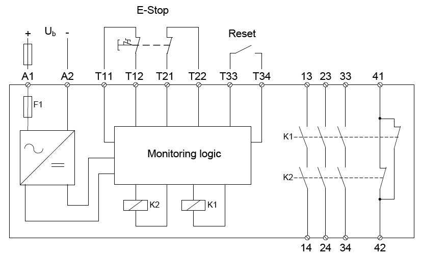 NST-2007 - Vnitrní obvod