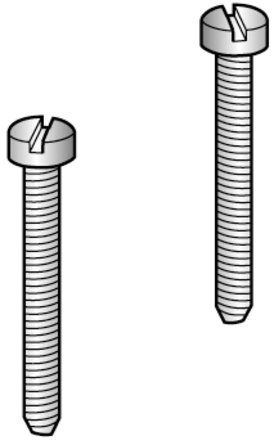 Nylon screw for caution sign EP