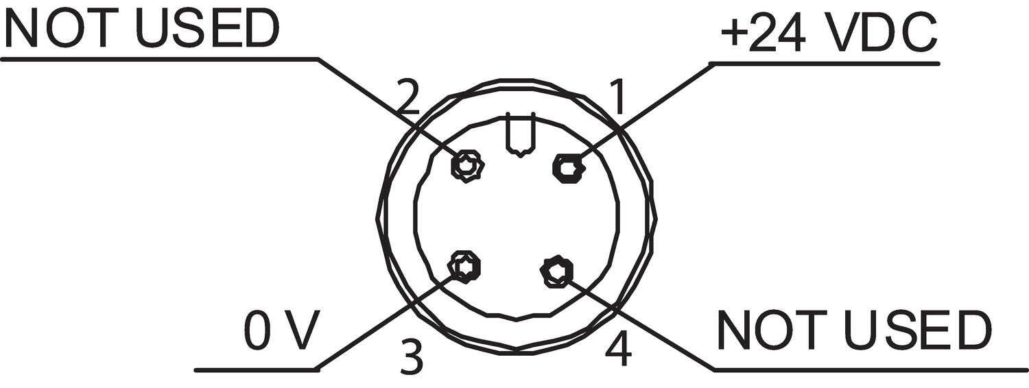 Pripojení Draw M12-4pin