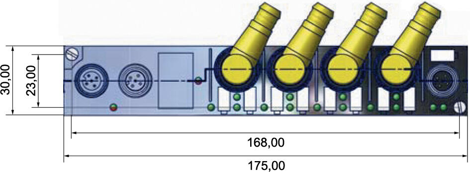 Profibus DP-Compact connectioncentral