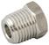 Relief nipple, conic tap