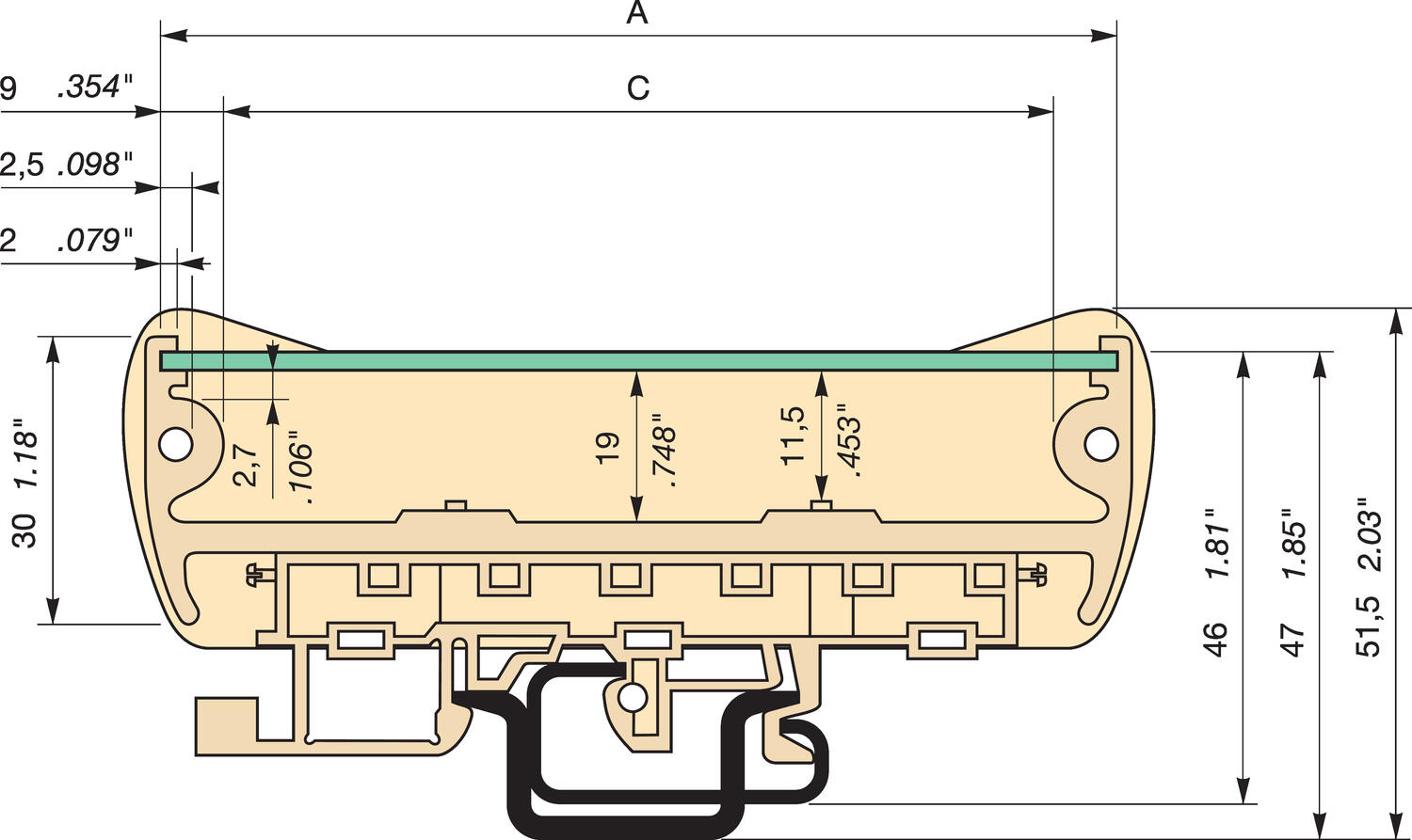 Series 20000-dimension