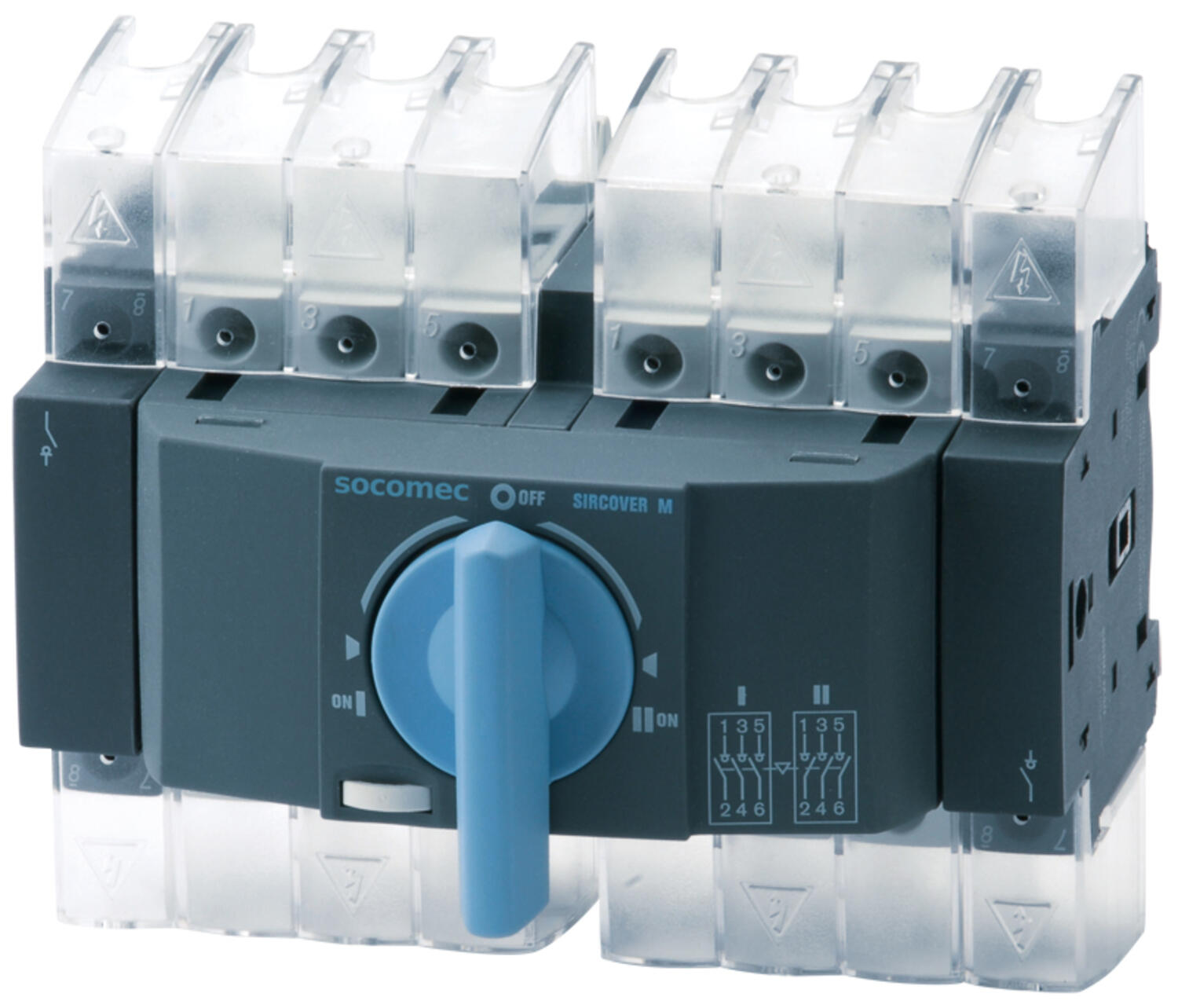 SIRCO M - 4-pólový prepínac