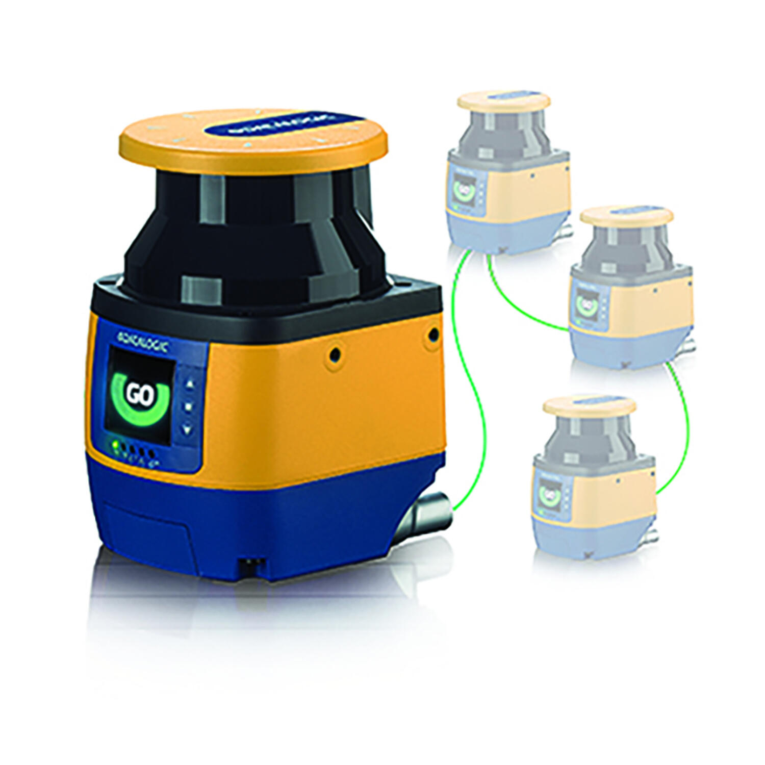 SLS znázorrnení pripojení master / slave