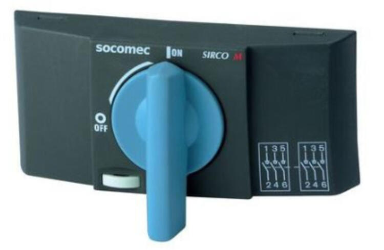 Socomec Montážna súprava SIRCO-M na vytvorenie 6/8-pólového prepínaca, 100 až 125 A 22696011
