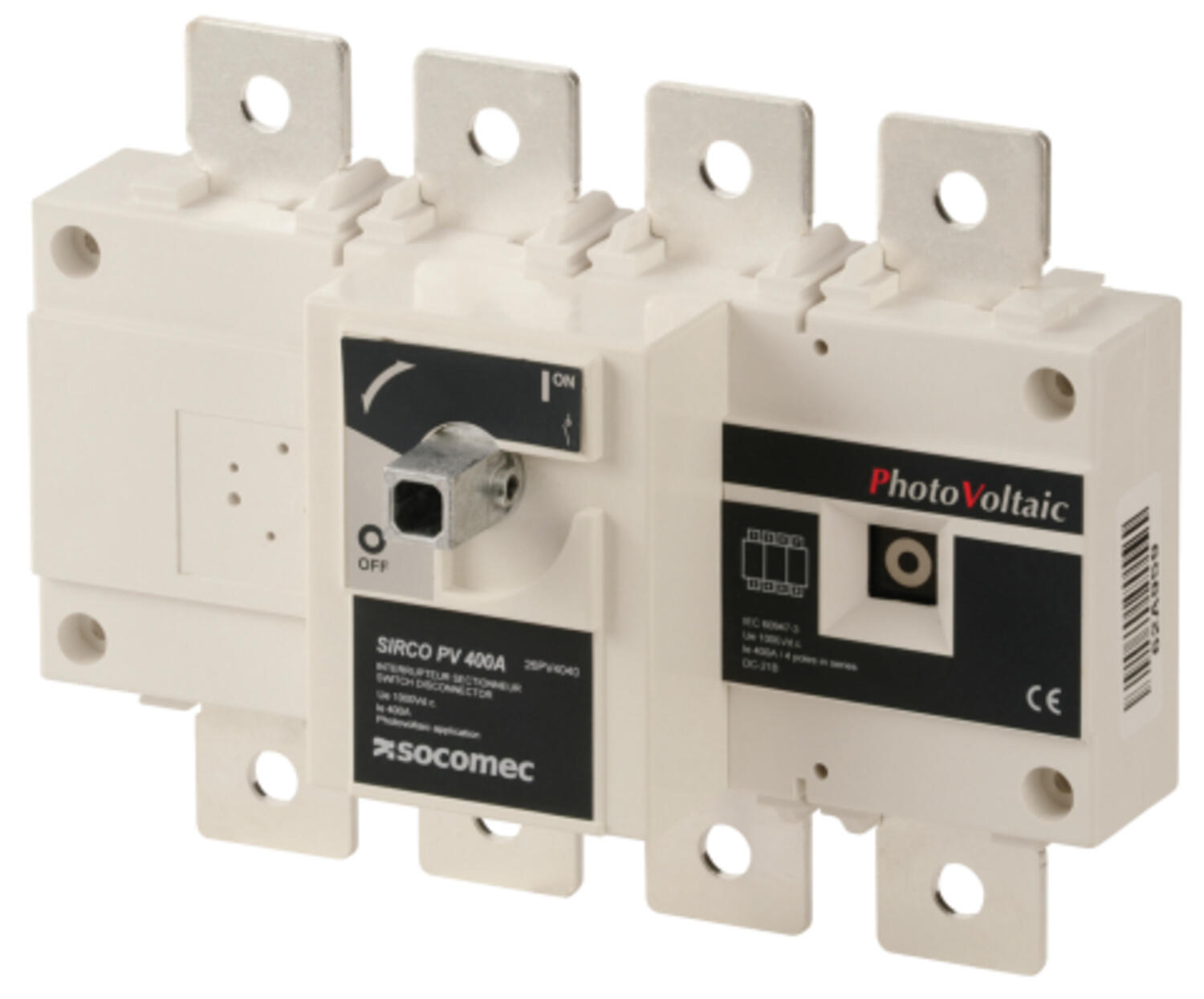 Socomec SIRCO PV 4P 400A 26PV4040