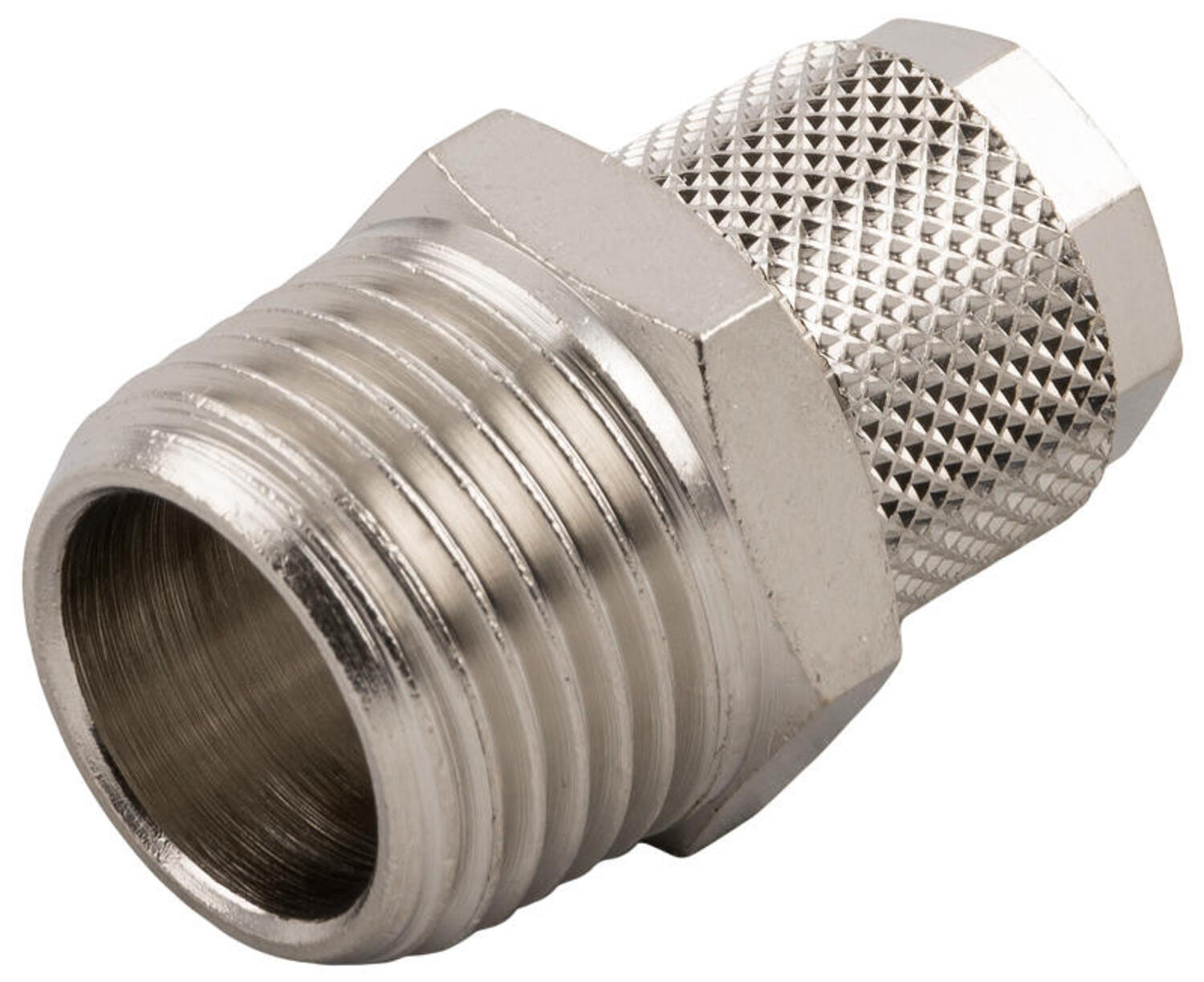 Straight connection, external conic tap