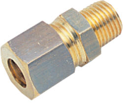 Straight connection, external conic tap
