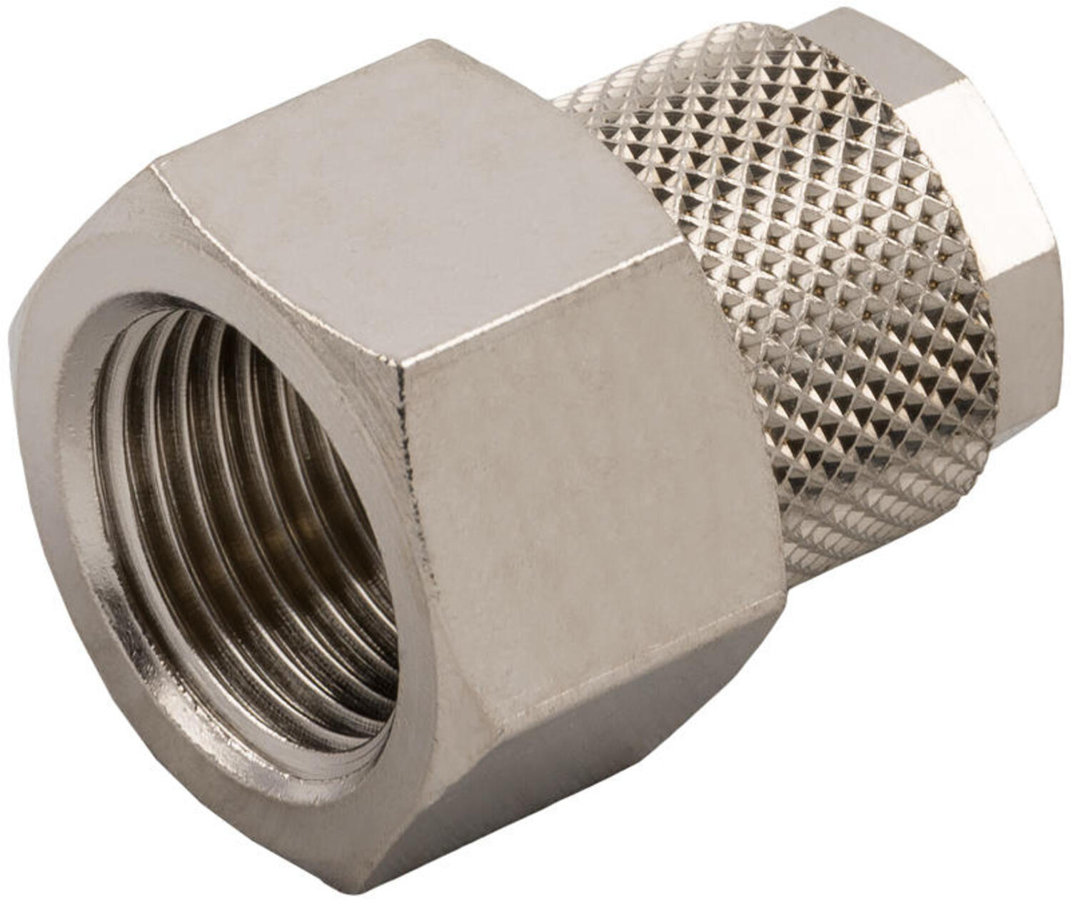 Straight connection, internal tap