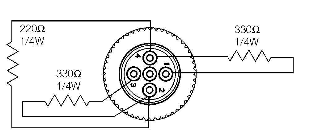 Terminology resistance, connection sketch