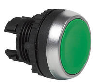 Unlighted snap fastener green