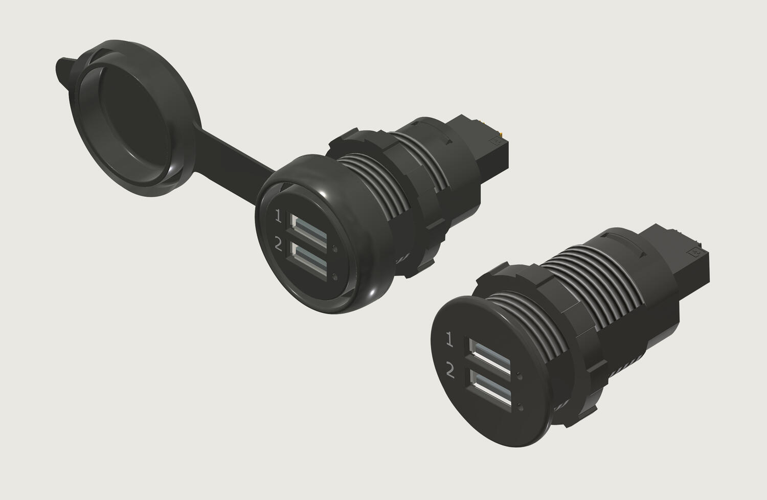 USB nabíjecky Lutze transportation